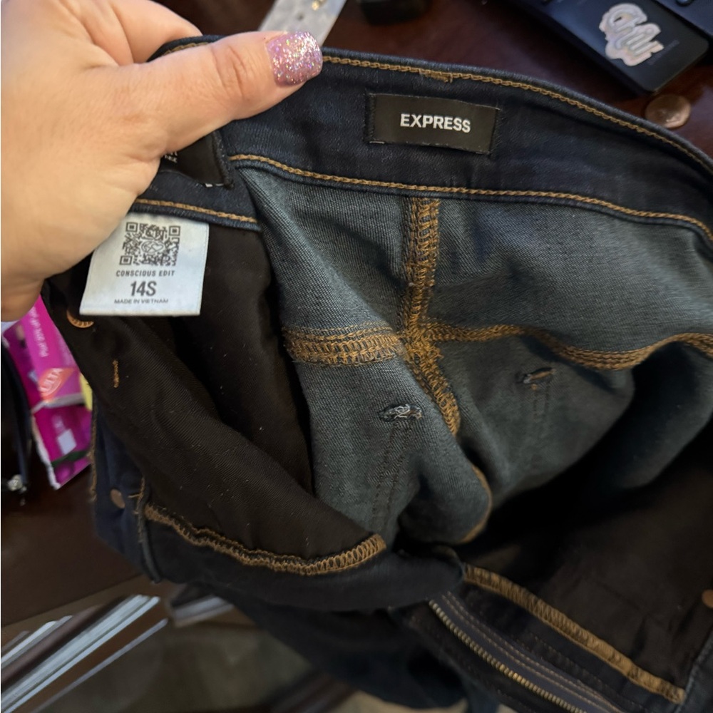 Express Dark Blue Jeans